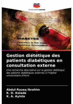 Gestion diététique des patients diabétiques en consultation externe