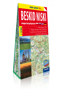 Beskid Niski mapa turystyczna 1:70 000