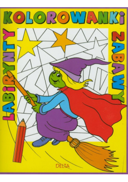 Kolorowanki, labirynty, zabawy czarownica