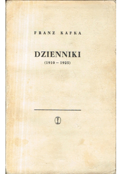 Dzienniki 1910 1925