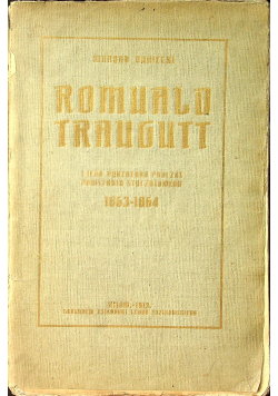 Romuald Traugutt 1912r