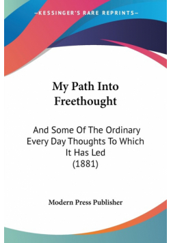 My Path Into Freethought