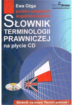Słownik terminologii prawniczej na płycie CD