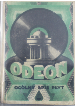 Odeon Ogólny spis płyt Około 1930 r.