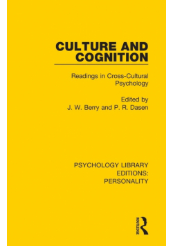 Culture and Cognition