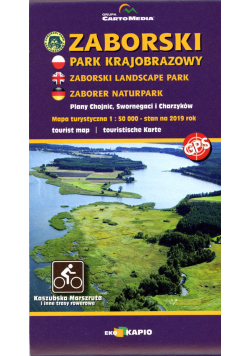 Zaborski Park Krajobrazowy 1:50 000