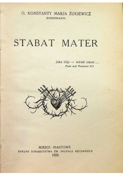 Stabat Mater 1928 r