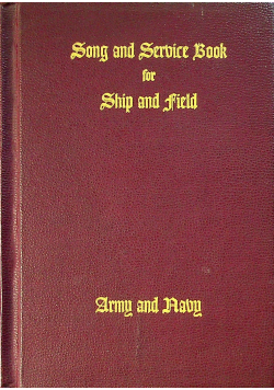 Song and Serbice Book for Ship and field 1942 r.