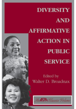 Diversity And Affirmative Action In Public Service