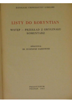 Listy do Koryntian