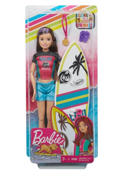 Barbie Lalka Sportowa siostra GHK36