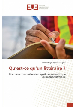 Qu'est-ce qu'un littéraire ?