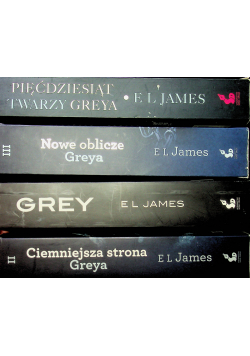 50 tawarzy Greya Grey Ciemniejsza strona Greya Nowe oblicze Greya