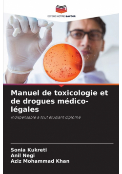 Manuel de toxicologie et de drogues médico-légales