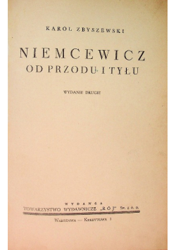 Niemcewicz od przodu I tyłu 1939 r.