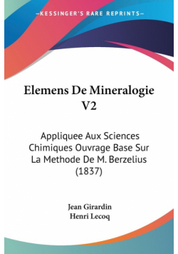 Elemens De Mineralogie V2