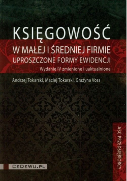 Księgowość w małej i średniej firmie plus CD