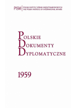 Polskie Dokumenty Dyplomatyczne 1959