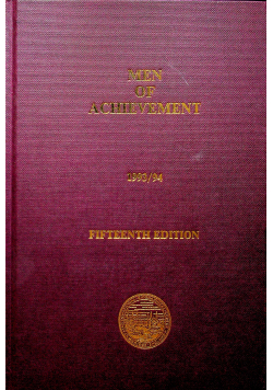 Men of achievement 1993/94