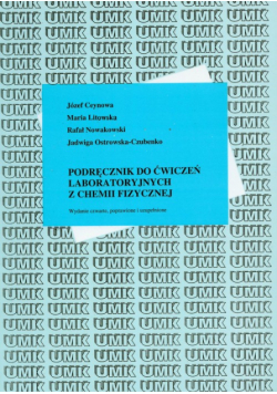 Podręcznik do ćwiczeń laboratoryjnych z chemii fizycznej