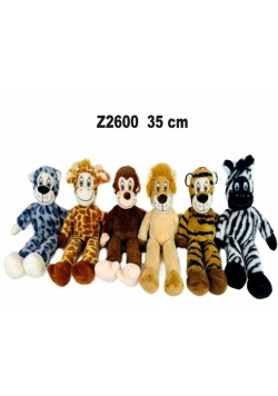 Zwierzęta dżungla 35cm MIX