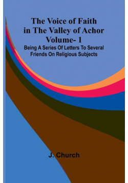 The Voice of Faith in the Valley of Achor