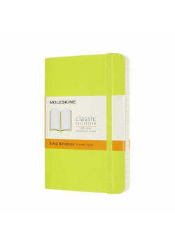 Notes Classic P 9x14 linia 192str BR lemon green