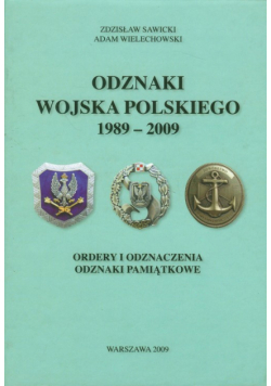 Odznaki Wojska Polskiego 1989-2009