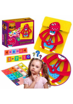 Mata edukacyjna dinozaur do nauki matematyki