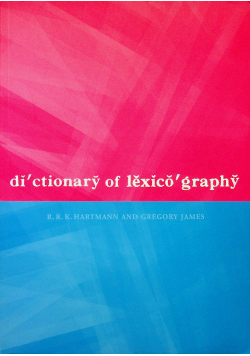 Dictionary of lexicography