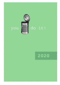 Kalendarz 2020 A5 tygodniowy I can do it NARCISSUS
