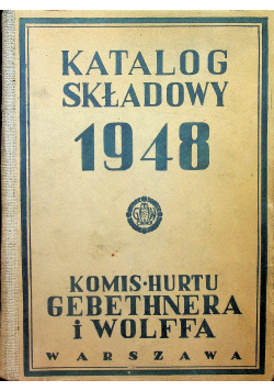 Katalog składowy 1948 rocznik II