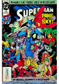 Superman nr 7 Panic in the sky