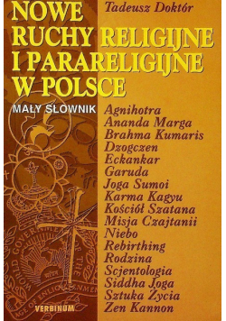 Nowe ruchy religijne i parareligijne w Polsce