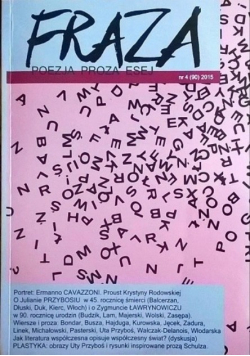 Fraza - Poezja Proza Esej - 1-2/2006