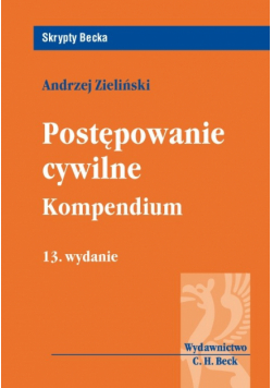 Postępowanie cywilne Kompendium