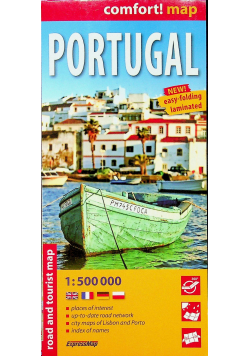 Comfort map Portugal 1:500 000 mapa