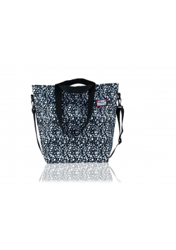 Torba na ramię Black Terrazzo Hash 3 ASTRA