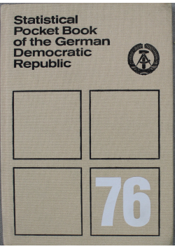 Statistical Pocket Book of the German Democratic Republic