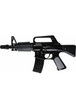 Karabin maszynowy metalowy 8 naboi