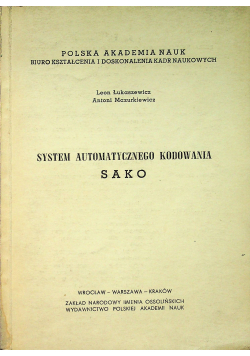 System automatycznego kodowania Sako