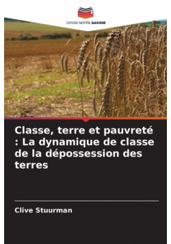 Classe, terre et pauvreté