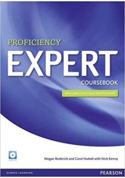 Proficiency Expert Coursebook + Audio CD PEARSON