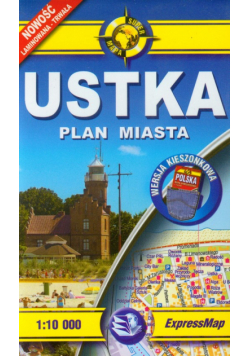 Ustka plan miasta 1:10 000