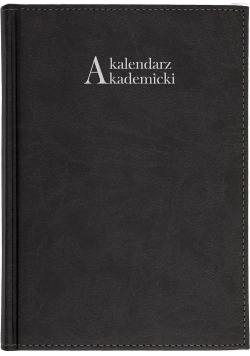 Kalendarz akademicki 2021/22 A5T Vivella czarny