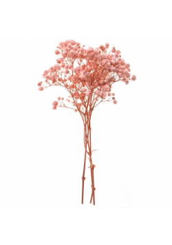 Gipsówka 4 gałązki ok. 20cm light pink