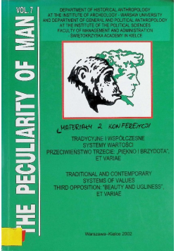 The Peculiarity of man Vol 7