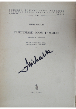 Trzeciorzęd Łodzi i okolic