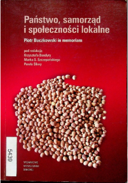 Państwo samorząd i społeczności lokalne