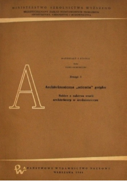 Architektoniczna scientia gotyku